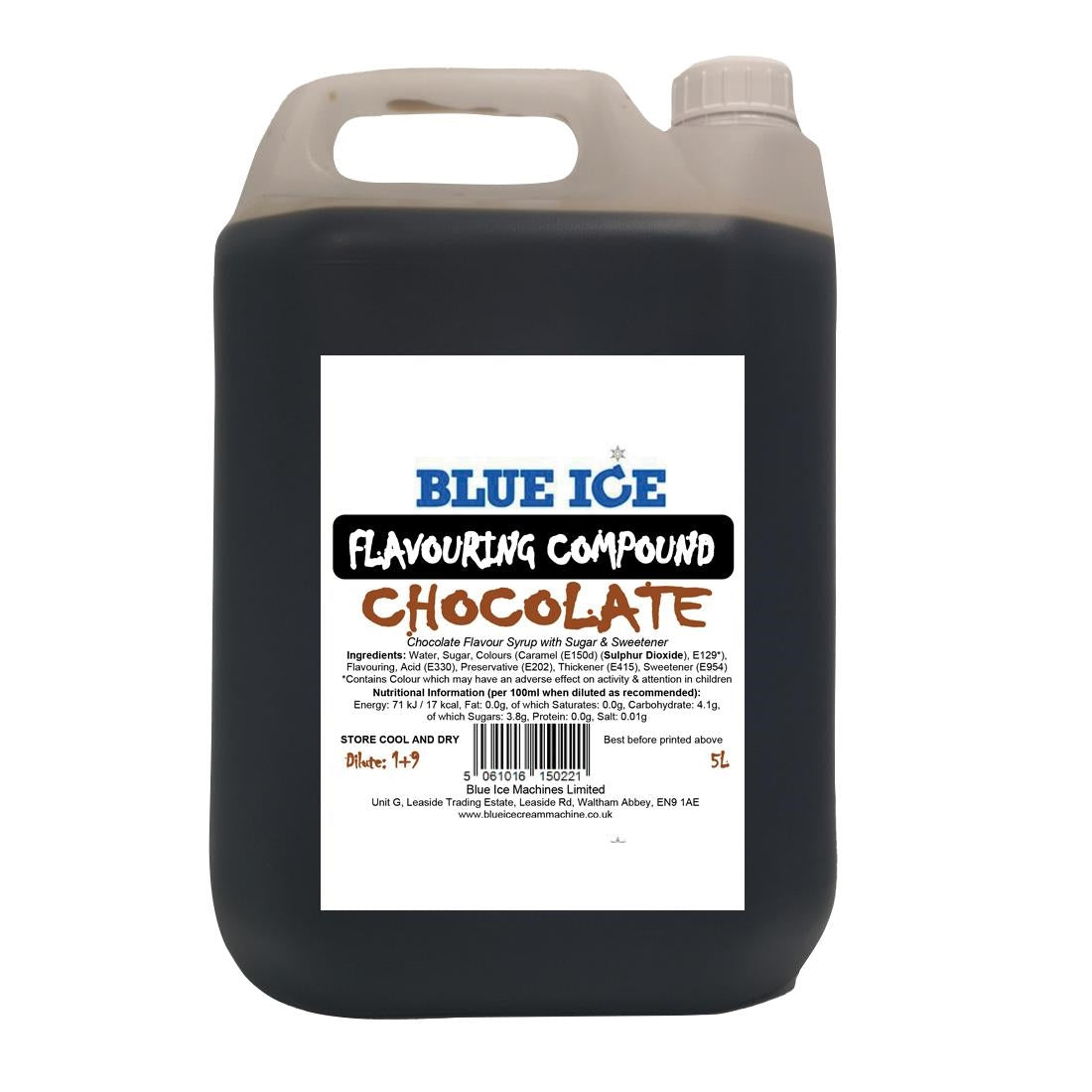 FU113 Blue Ice Chocolate Ice Cream Milkshake Flavouring Compound 5Ltr