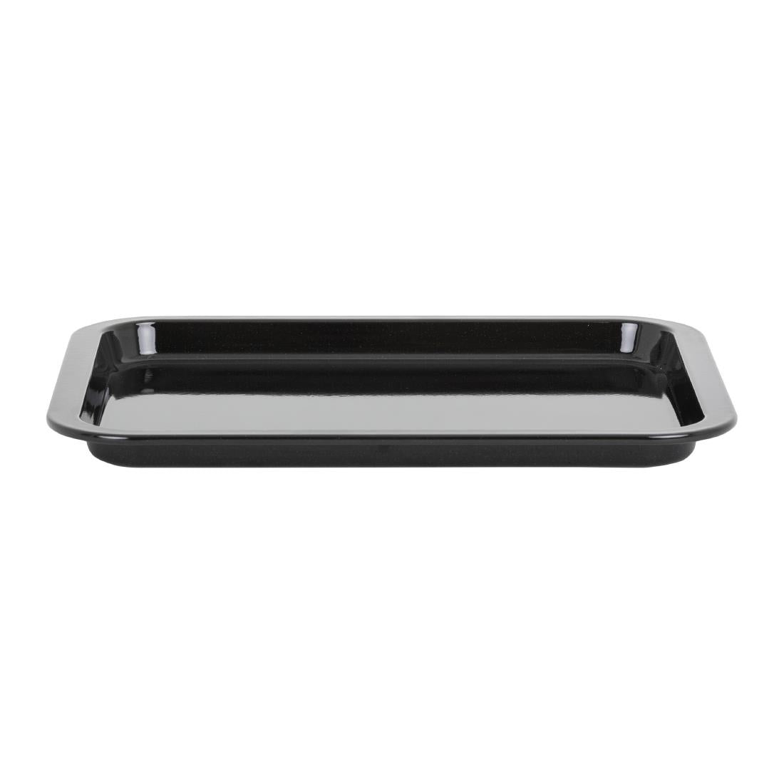 FU147 Wham Enamel Oven Tray Black 410mm