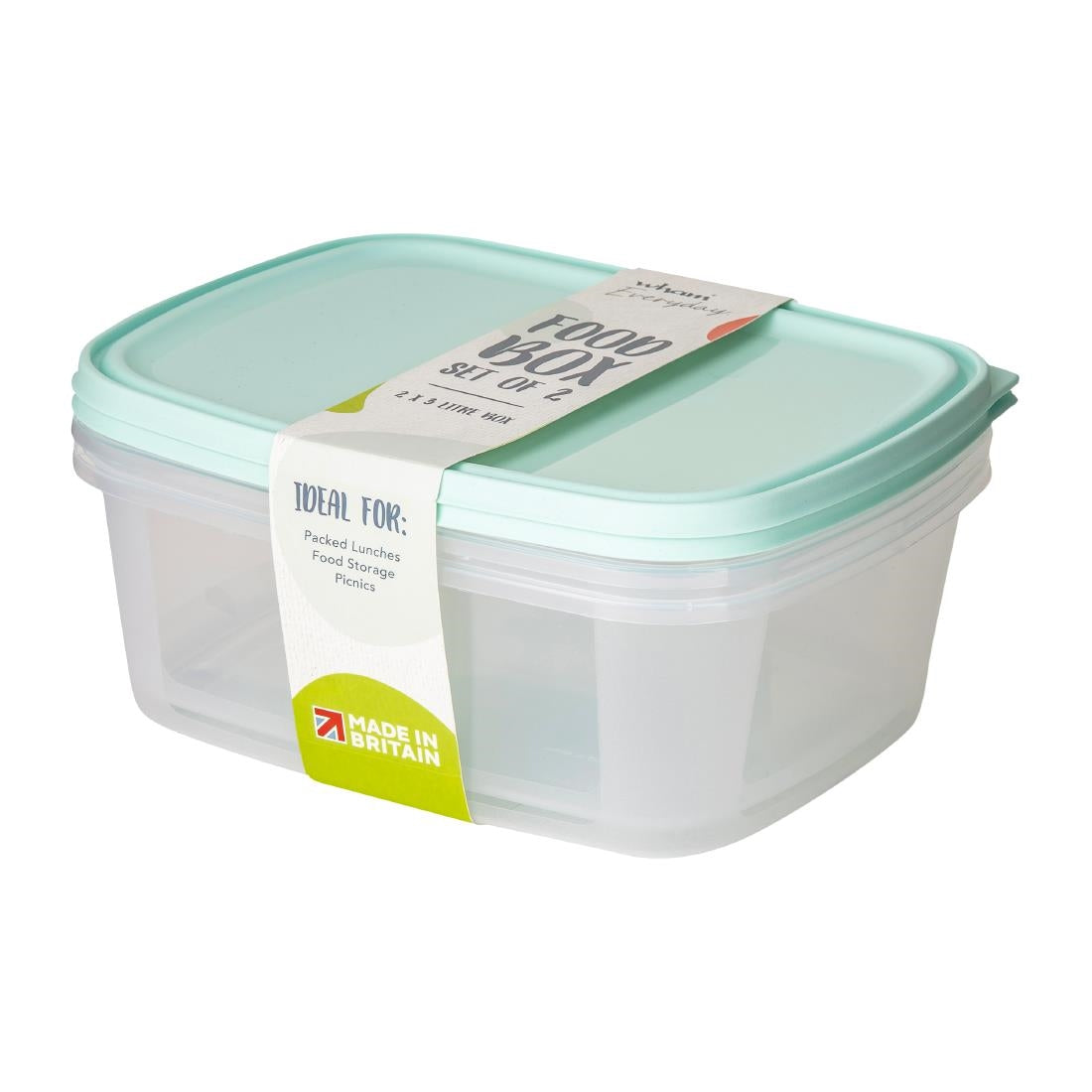 FU155 Wham Everyday Food Container 3Ltr (Pack of 2)