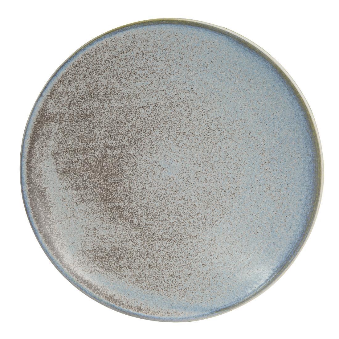 FU171 Olympia Ember Blue Coupe Plates 230mm (Pack of 6)