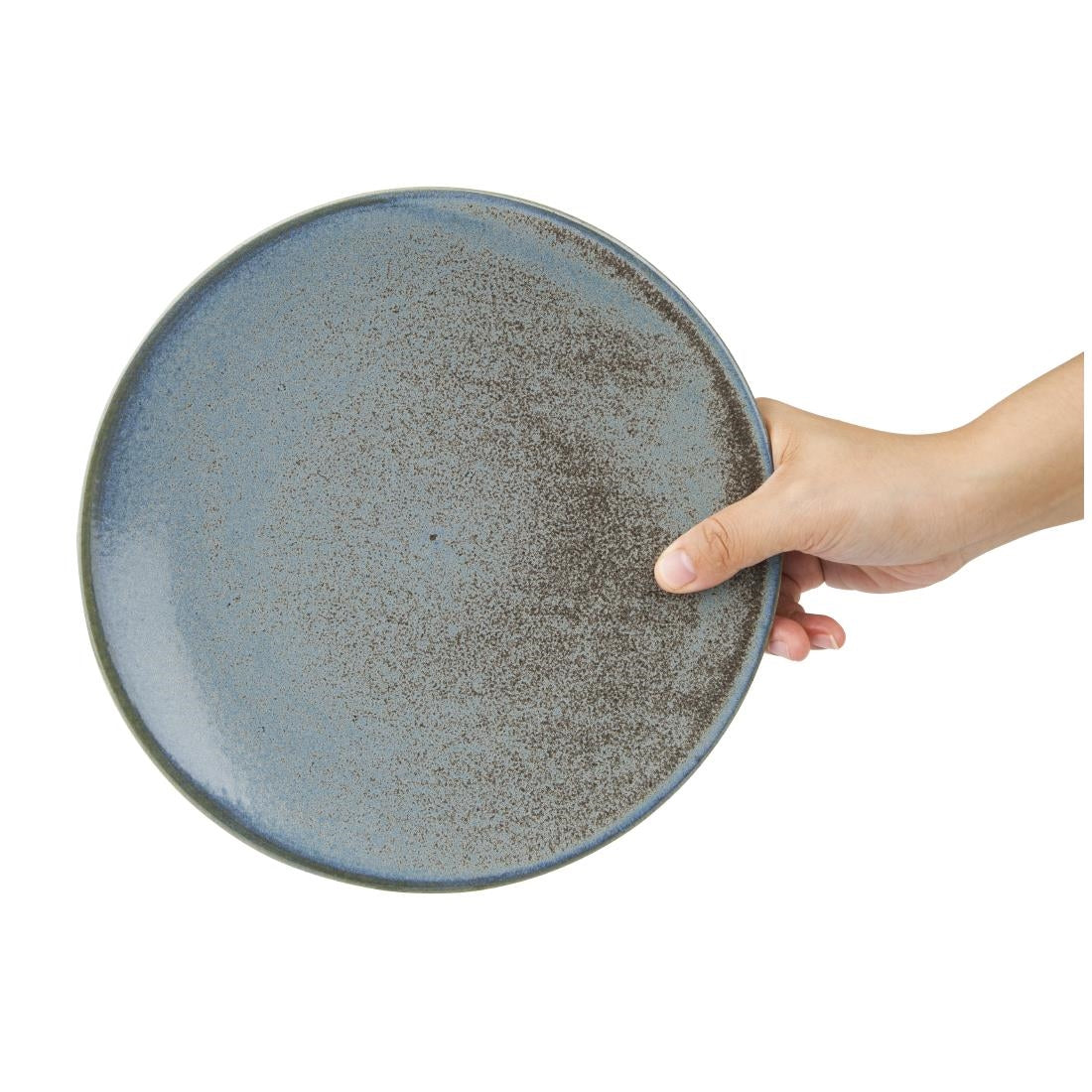 FU171 Olympia Ember Blue Coupe Plates 230mm (Pack of 6)