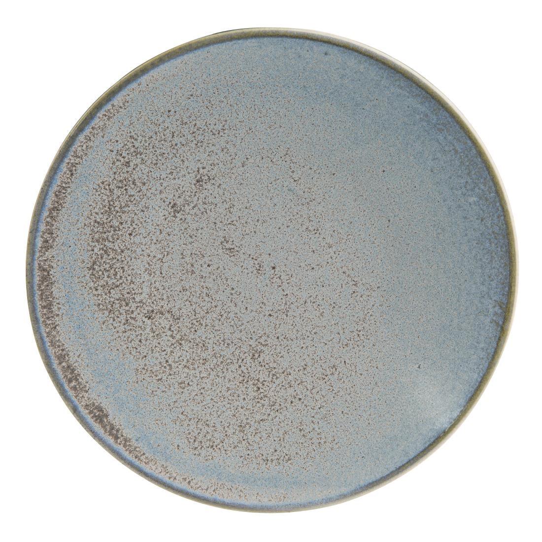 FU172 Olympia Ember Blue Coupe Plates 180mm (Pack of 6)