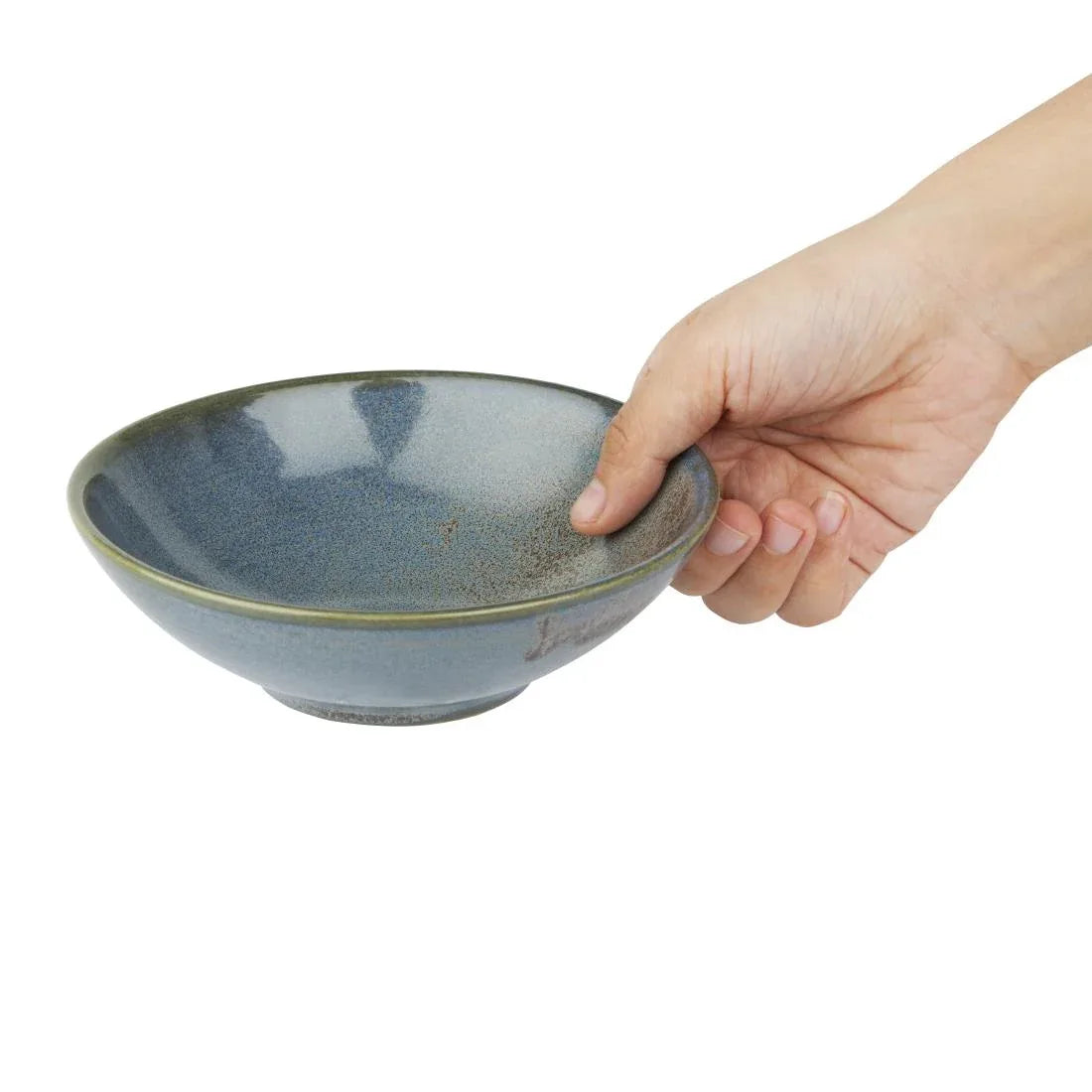FU173 Olympia Ember Blue Coupe Bowls 152mm (Pack of 6)