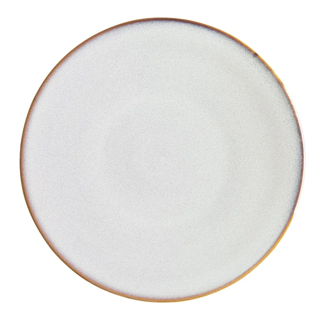 FU188 Olympia Drift Grey Plain Coupe Plates 230mm (Pack of 6)