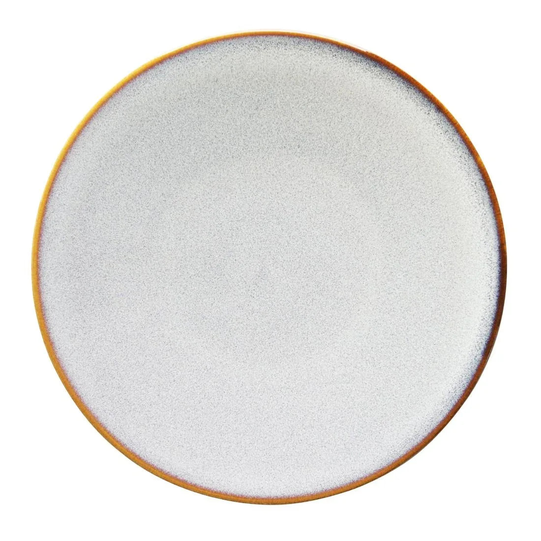 FU189 Olympia Drift Grey Plain Coupe Plates 180mm (Pack of 6)
