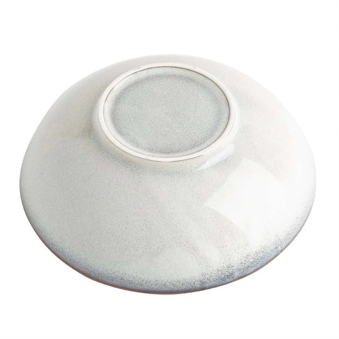 FU191 Olympia Drift Grey Plain Coupe Bowls 205mm (Pack of 4)