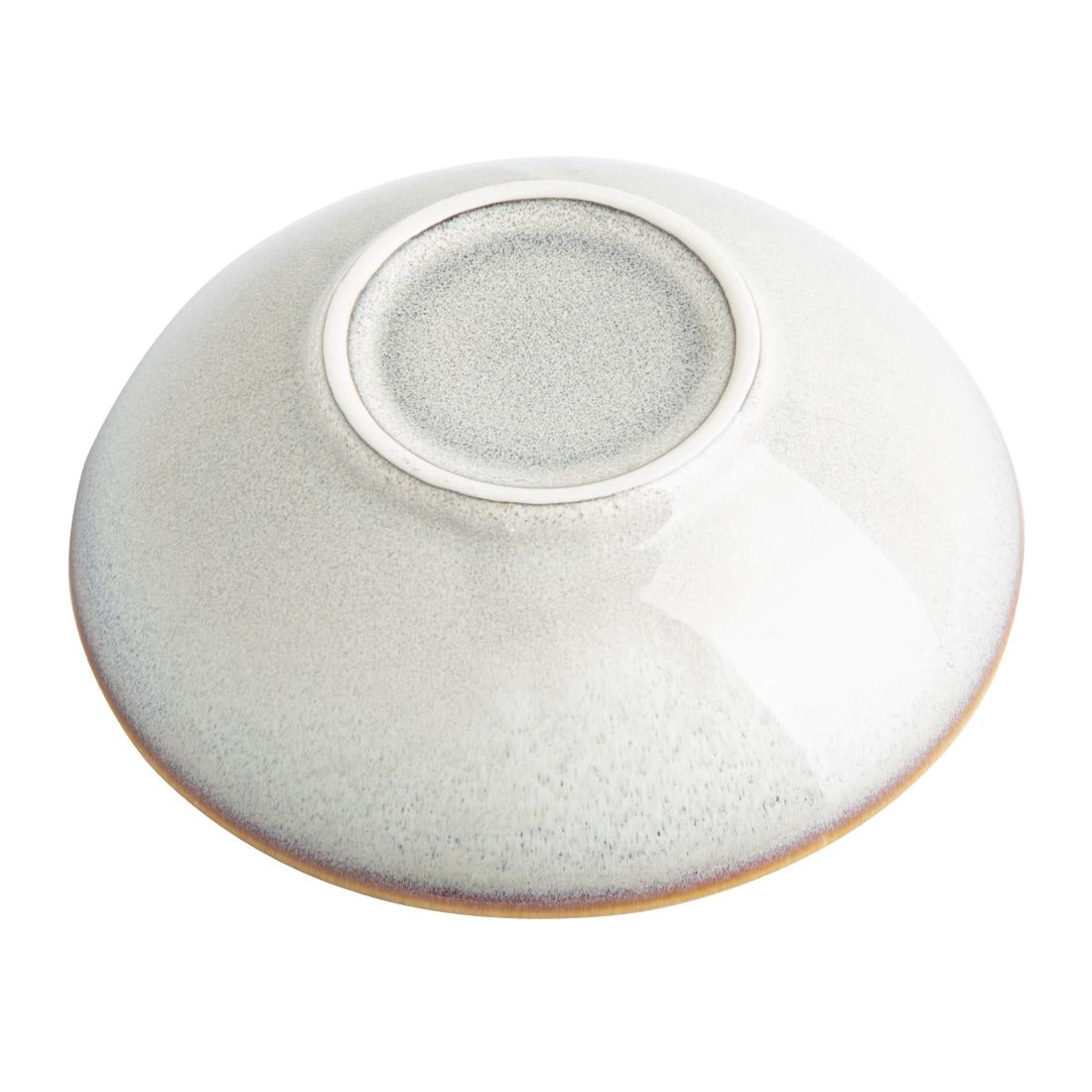 FU192 Olympia Drift Grey Plain Coupe Bowls 155mm (Pack of 6)