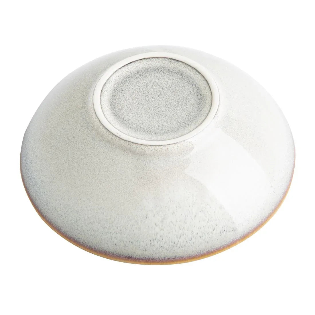 FU192 Olympia Drift Grey Plain Coupe Bowls 155mm (Pack of 6)