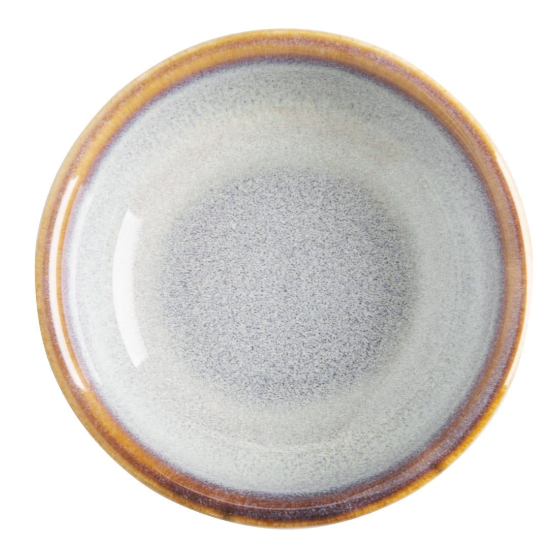 FU193 Olympia Drift Grey Plain Dipping Dishes 78mm (Pack of 8)