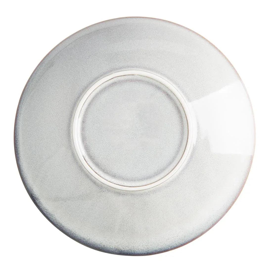 FU197 Olympia Drift Grey Embossed Coupe Low Bowls 260mm (Pack of 4)
