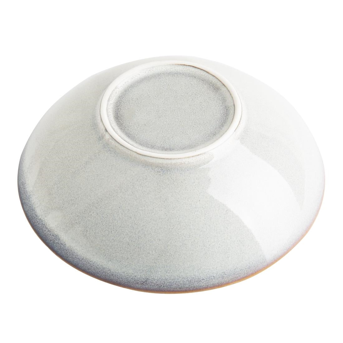 FU198 Olympia Drift Grey Embossed Coupe Bowls 205mm (Pack of 4)