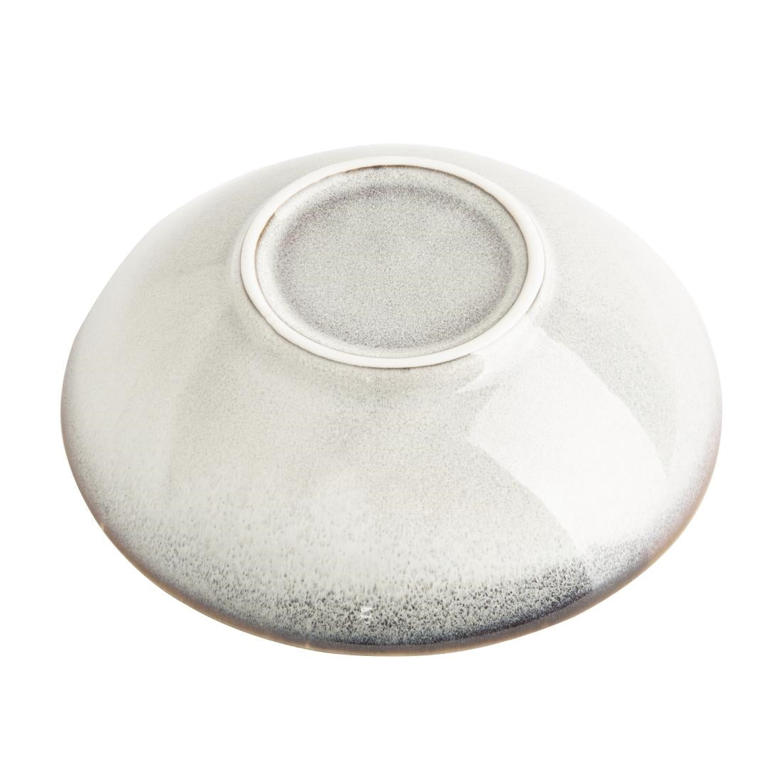 FU199 Olympia Drift Grey Embossed Coupe Bowls 155mm (Pack of 6)