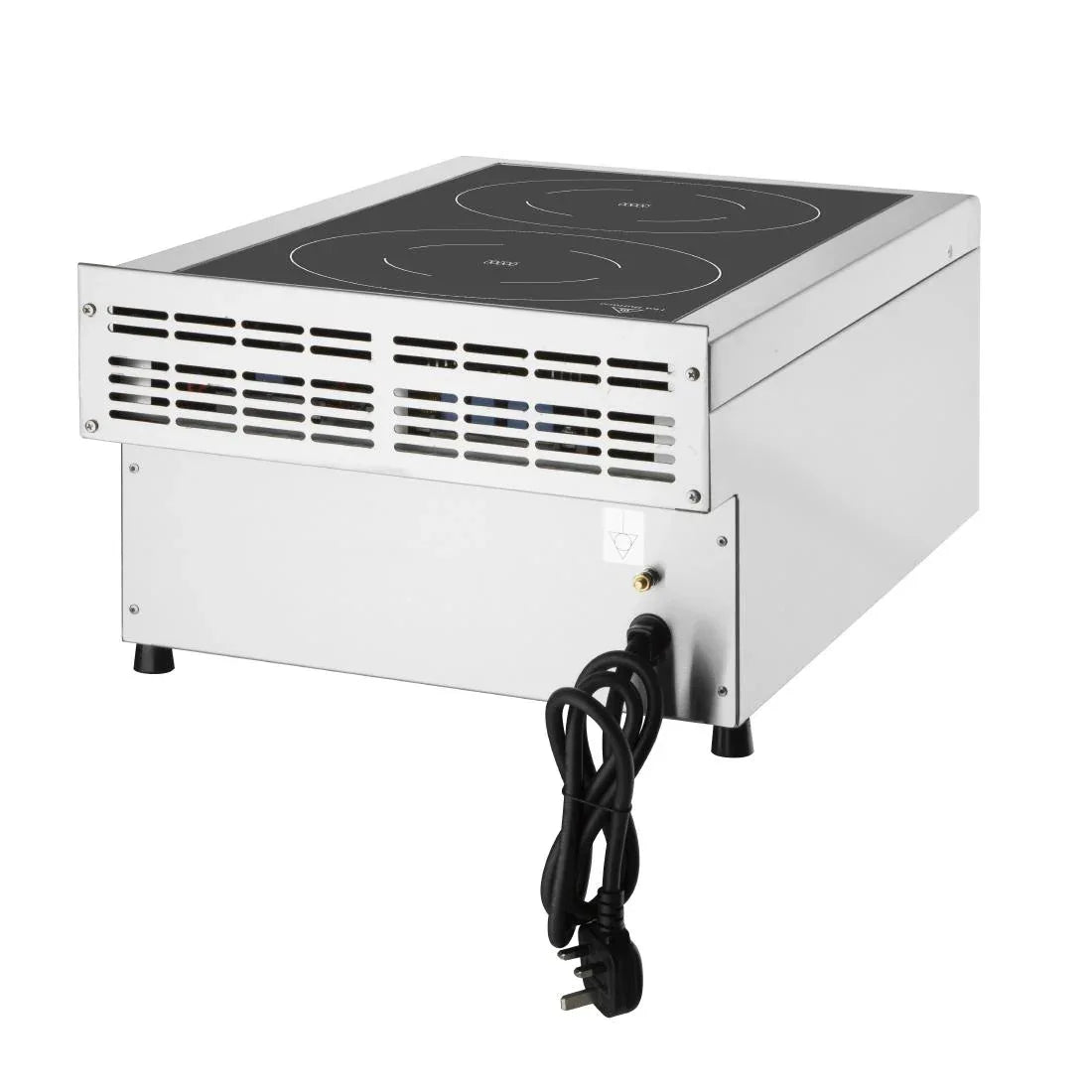 FU218 Buffalo 600 Series Double Zone Induction Hob 3kW - JD Catering Equipment Solutions Ltd