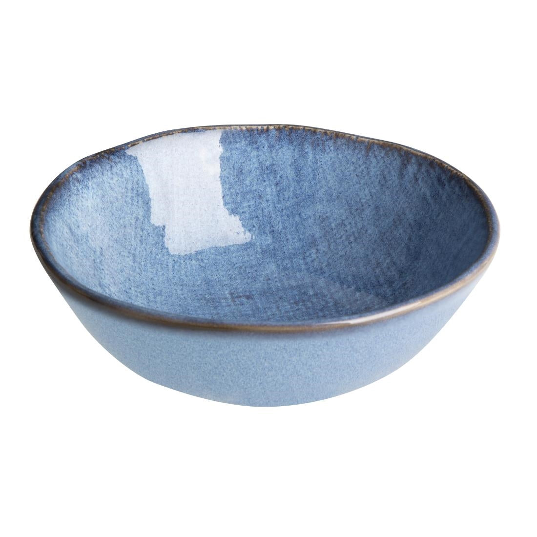 FU224 Olympia Denim Blue Coupe Bowls 160mm (Pack of 6)