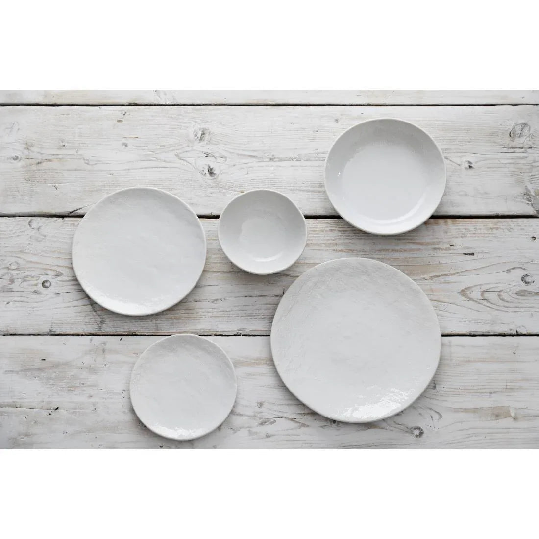 FU225 Olympia Denim White Coupe Plates 180mm (Pack of 6)