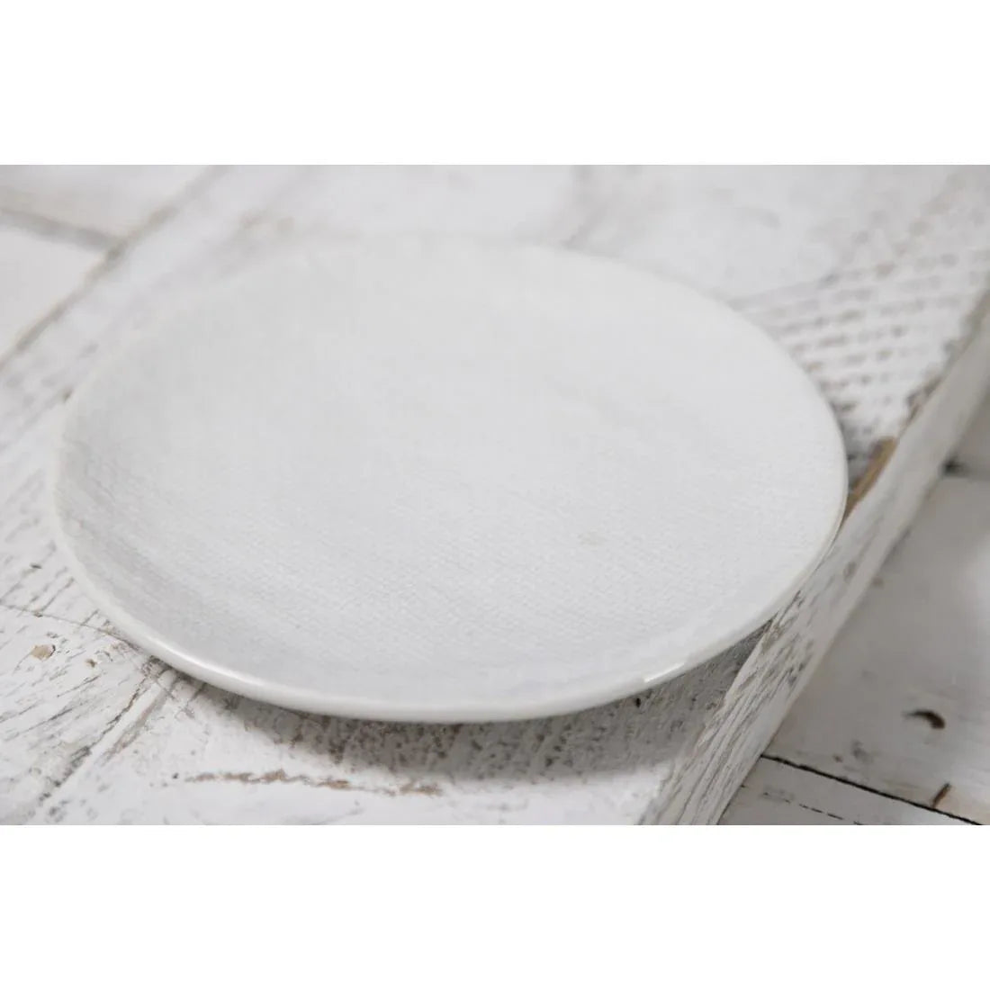 FU225 Olympia Denim White Coupe Plates 180mm (Pack of 6)