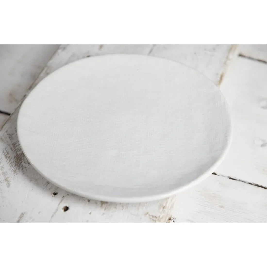 FU226 Olympia Denim White Coupe Plates 230mm (Pack of 6)