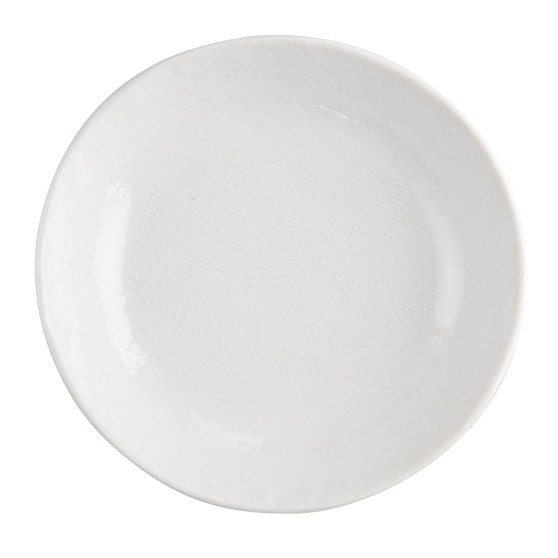 FU228 Olympia Denim White Coupe Bowls 220mm (Pack of 6)