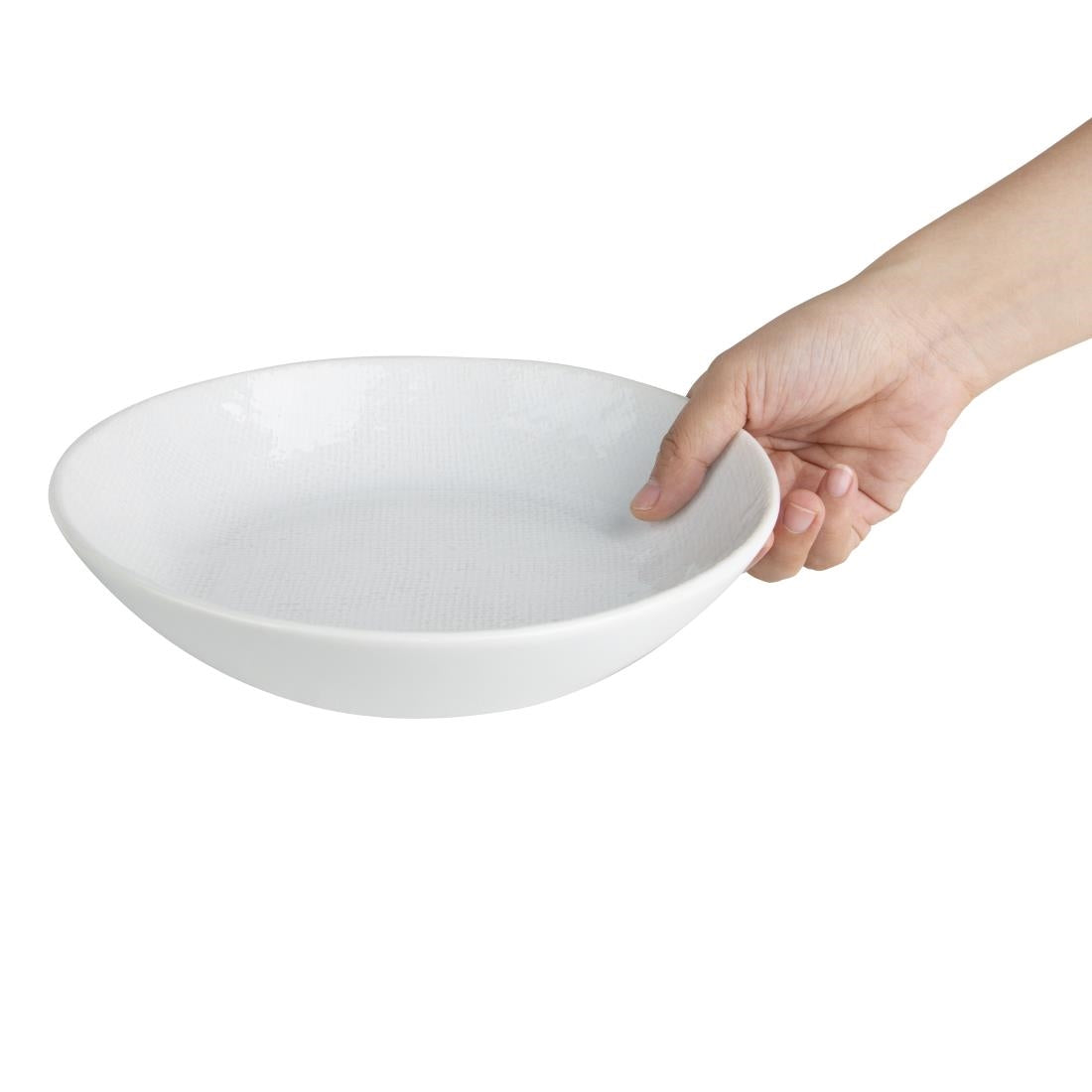 FU228 Olympia Denim White Coupe Bowls 220mm (Pack of 6)