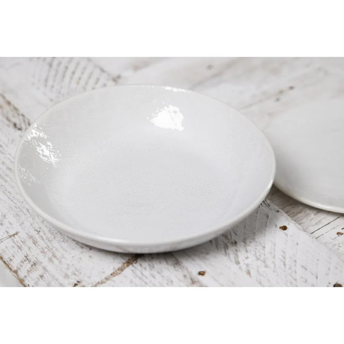 FU228 Olympia Denim White Coupe Bowls 220mm (Pack of 6)