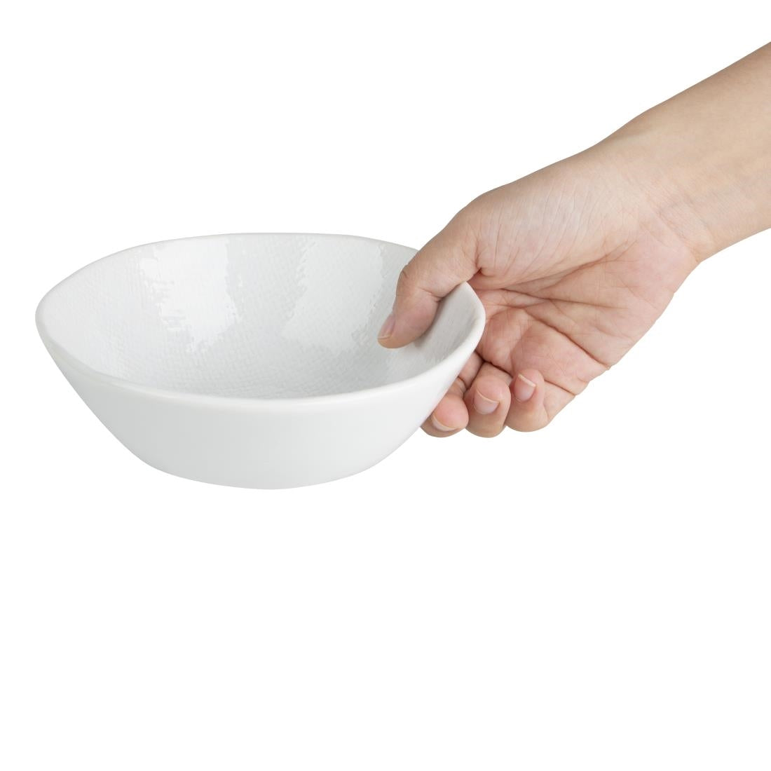 FU229 Olympia Denim White Coupe Bowls 160mm (Pack of 6)