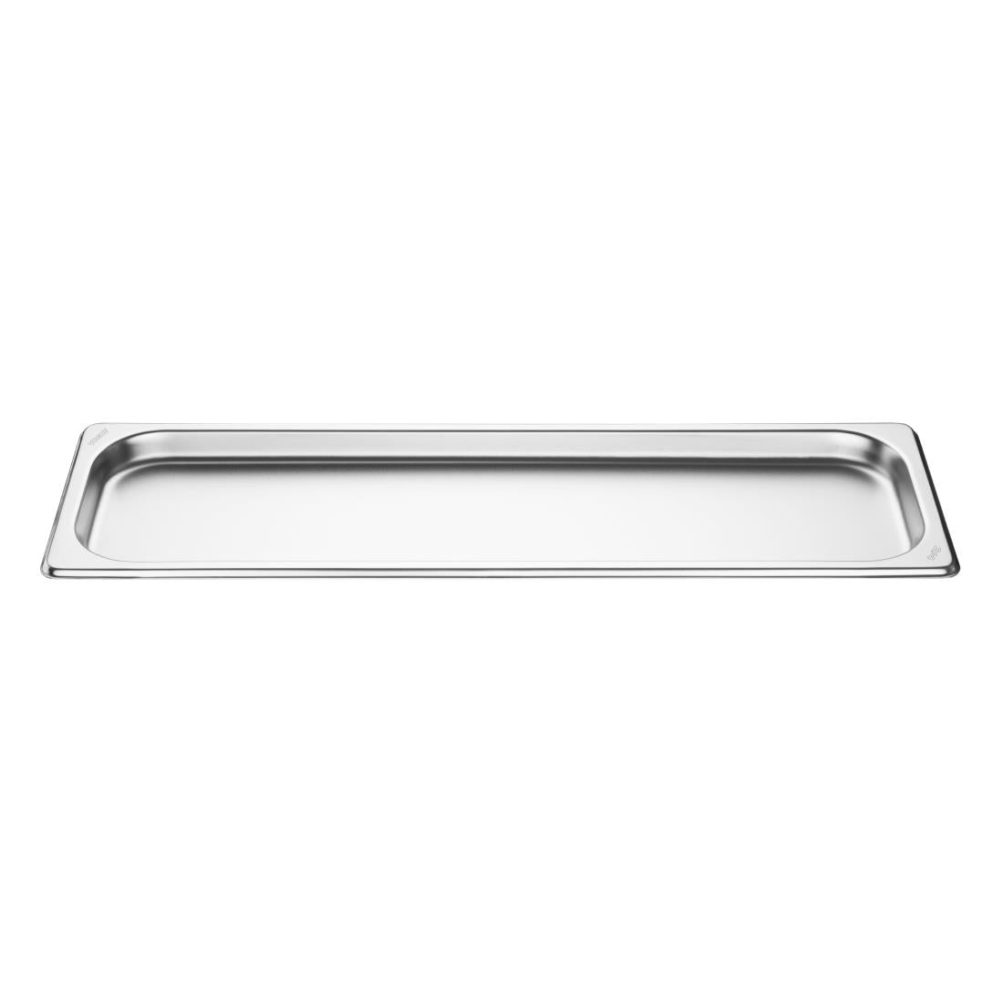 FU260 Vogue Stainless Steel Gastronorm 2/4 Tray 20mm