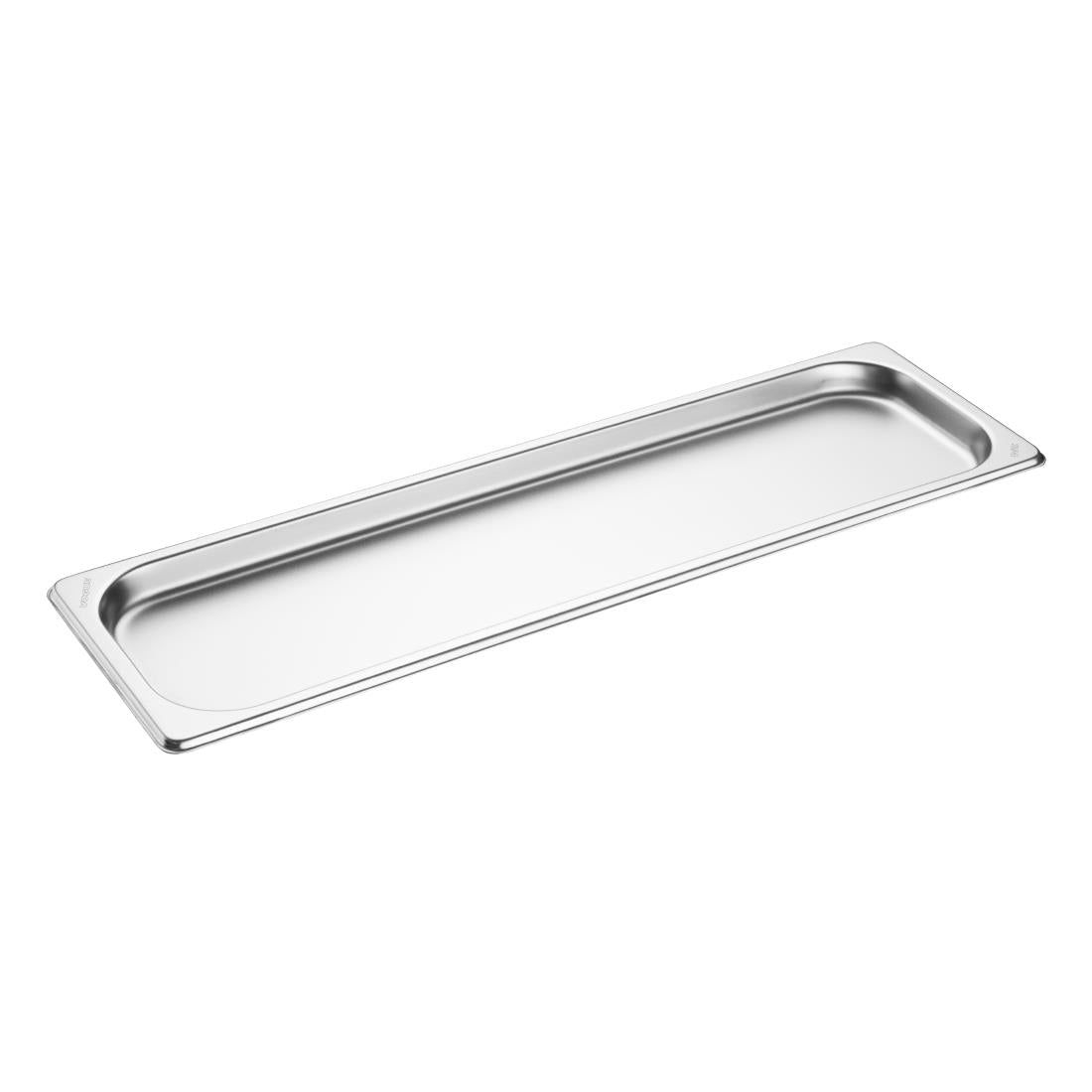 FU260 Vogue Stainless Steel Gastronorm 2/4 Tray 20mm