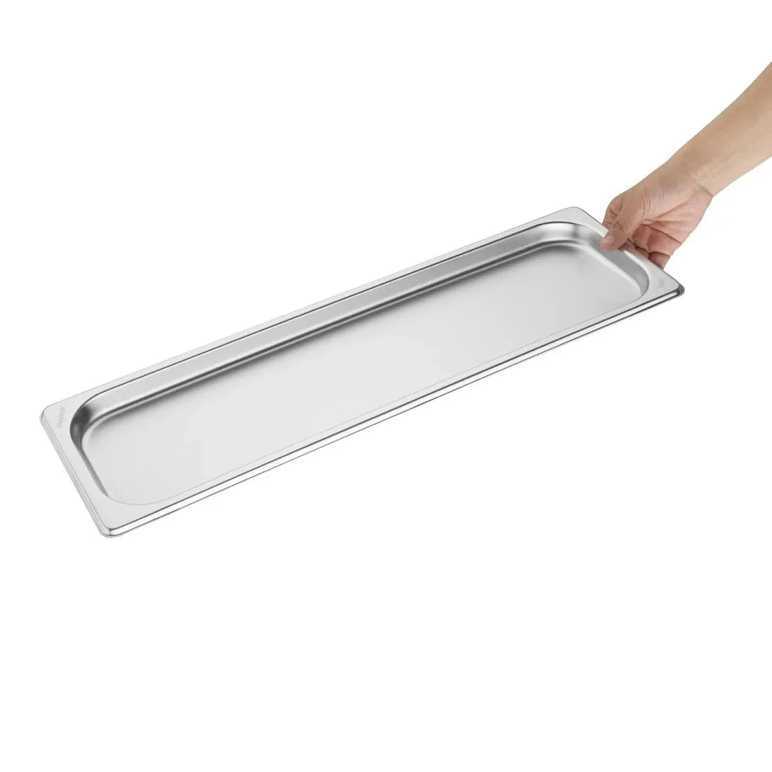 FU260 Vogue Stainless Steel Gastronorm 2/4 Tray 20mm - JD Catering Equipment Solutions Ltd