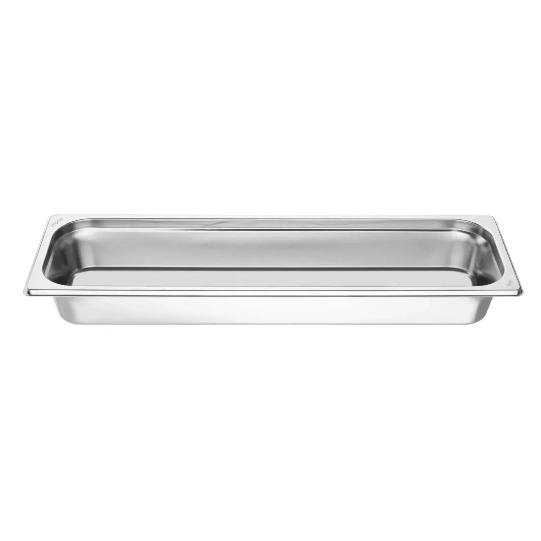 FU262 Vogue Stainless Steel Gastronorm 2/4 Tray 65mm - JD Catering Equipment Solutions Ltd