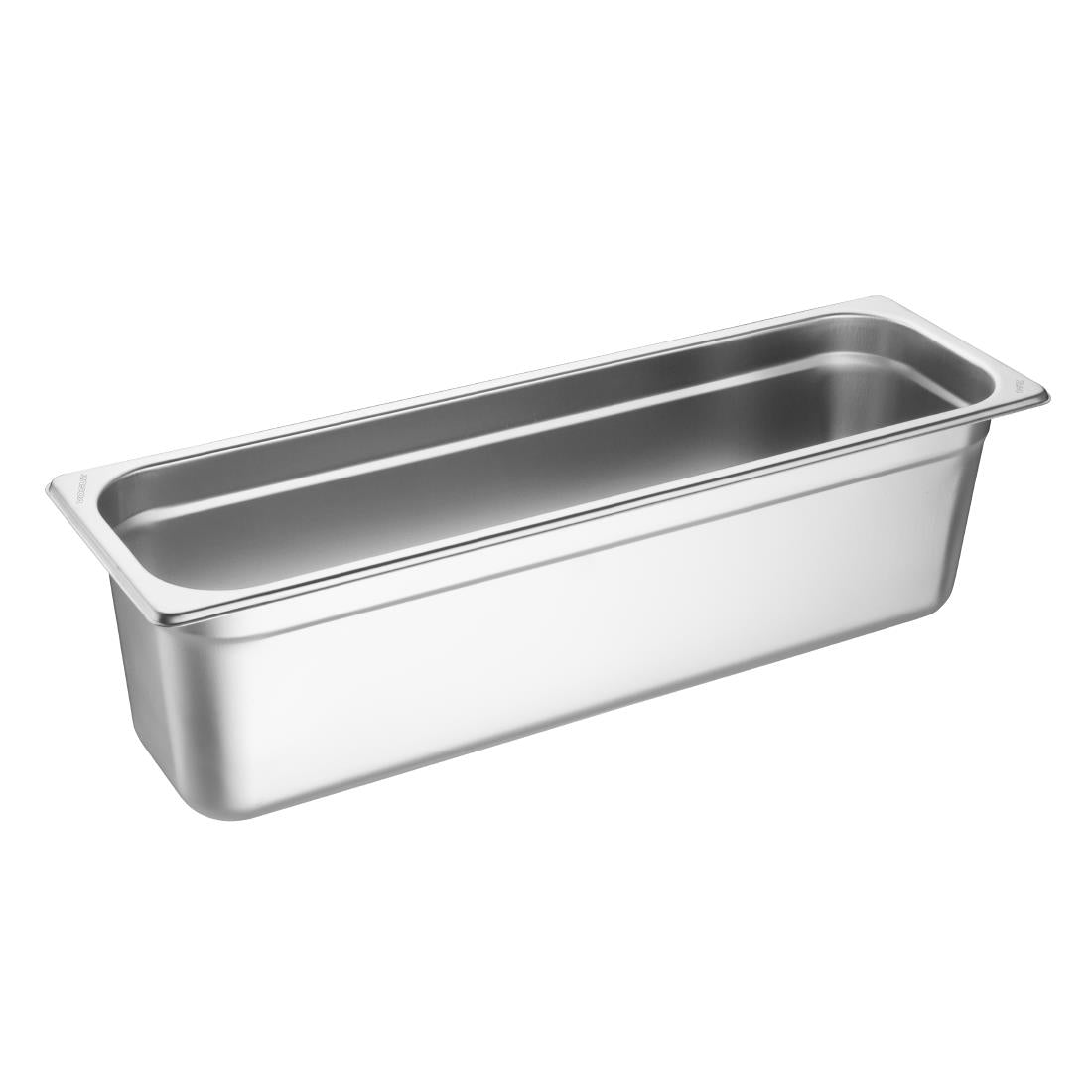 FU264 Vogue Stainless Steel Gastronorm 2/4 Tray 150mm