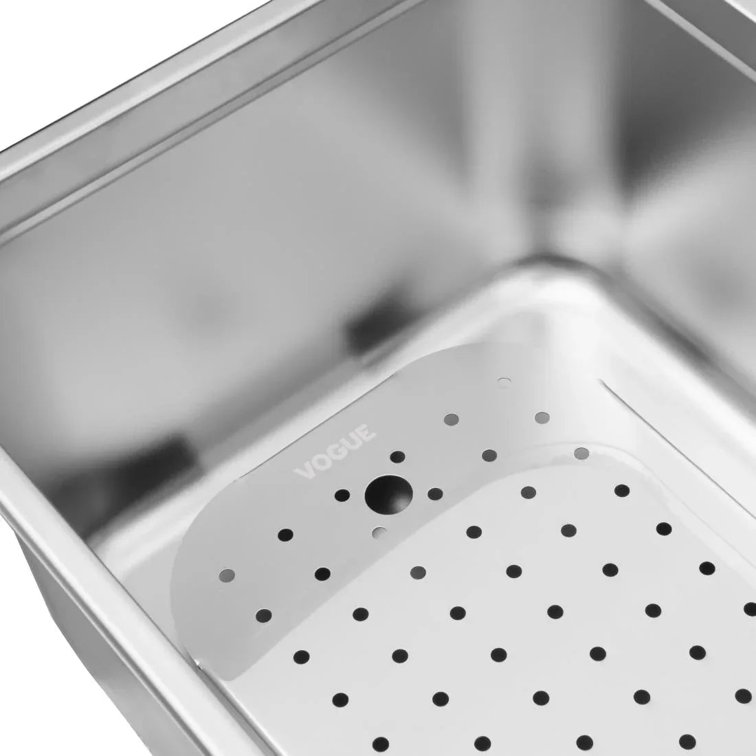 FU266 Vogue St/St GN Drainer Tray for GN 1/1 - JD Catering Equipment Solutions Ltd