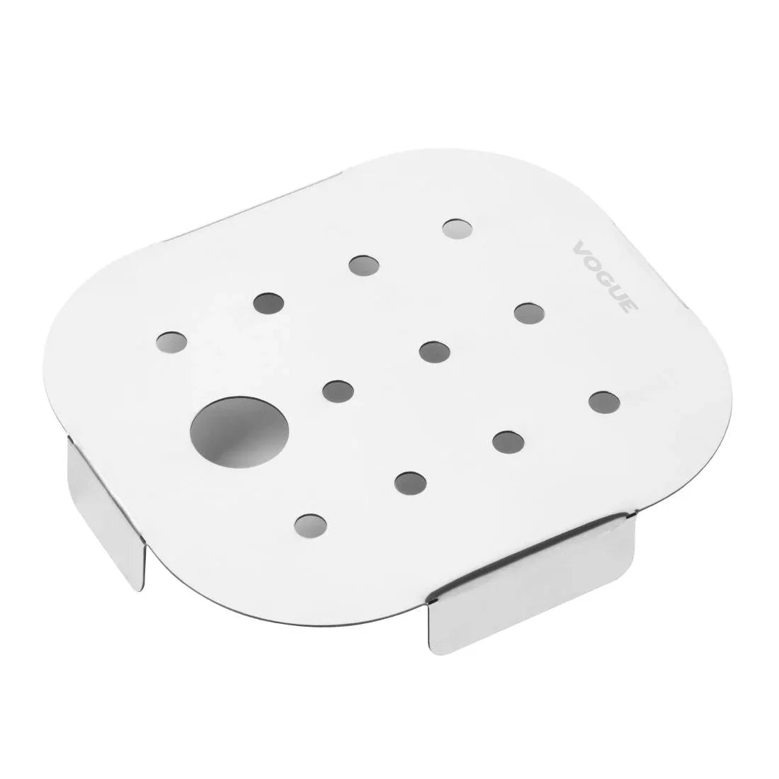 FU270 Vogue St/St GN Drainer Tray for GN 1/6 - JD Catering Equipment Solutions Ltd