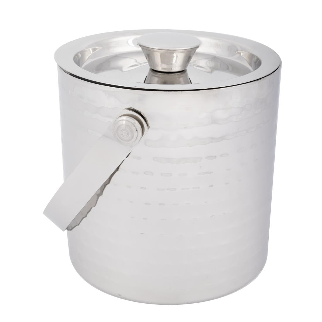 FU285 Olympia Hammered Double Wall Ice Bucket 1550ml