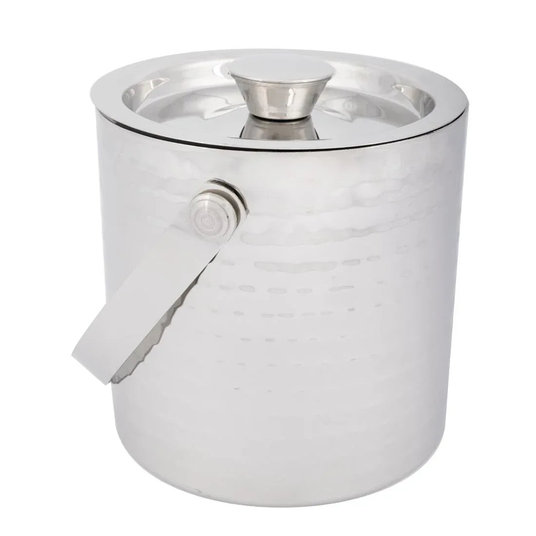 FU285 Olympia Hammered Double Wall Ice Bucket 1550ml
