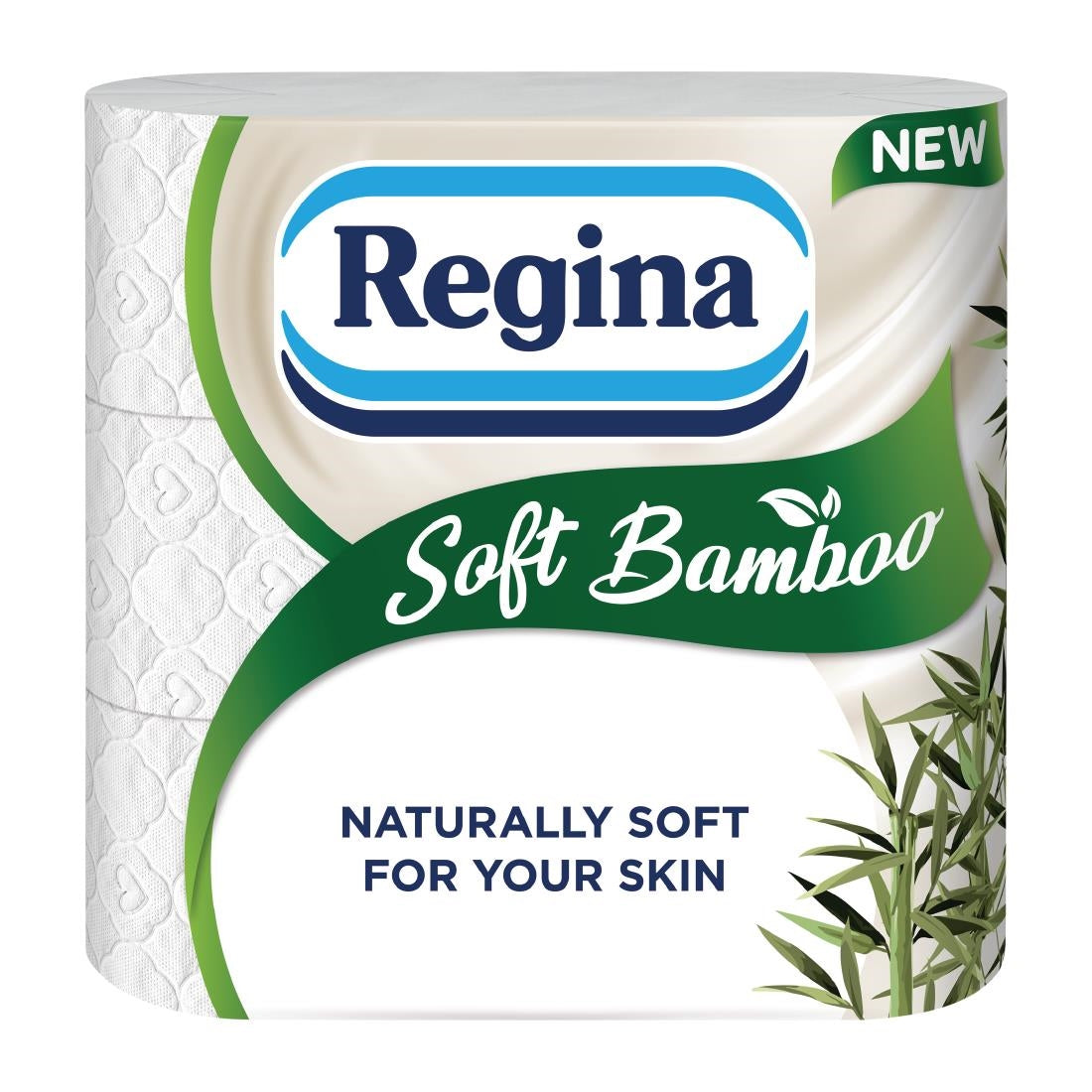 FU296 Regina Soft Bamboo Toilet Roll 3Ply (Pack of 5x9 Rolls)