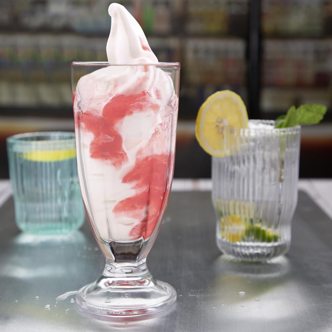 FU428 Olympia Tall Sundae Glasses 340ml (Pack of 6)