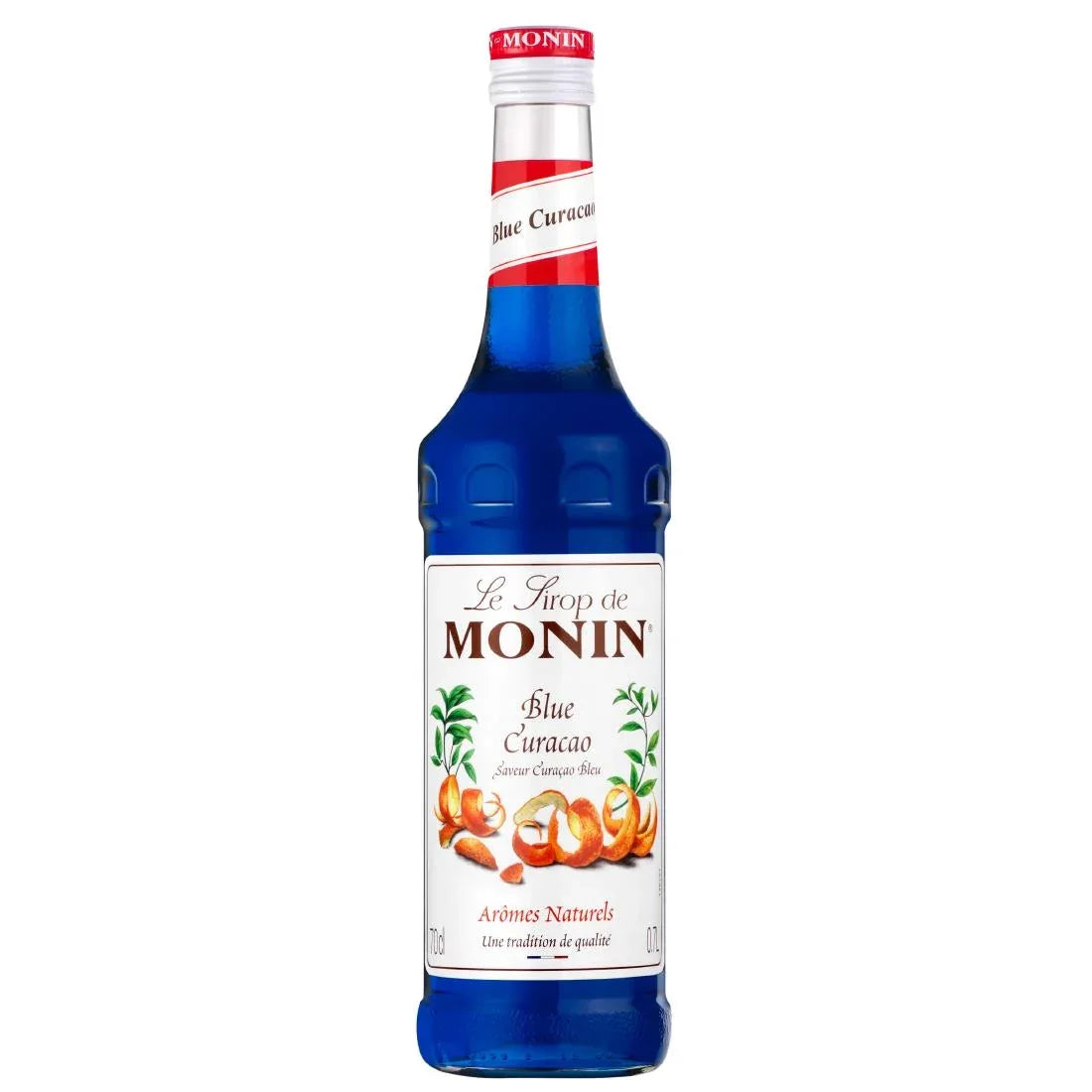 FU441 Monin Premium Blue Curacao Syrup 700ml - JD Catering Equipment Solutions Ltd
