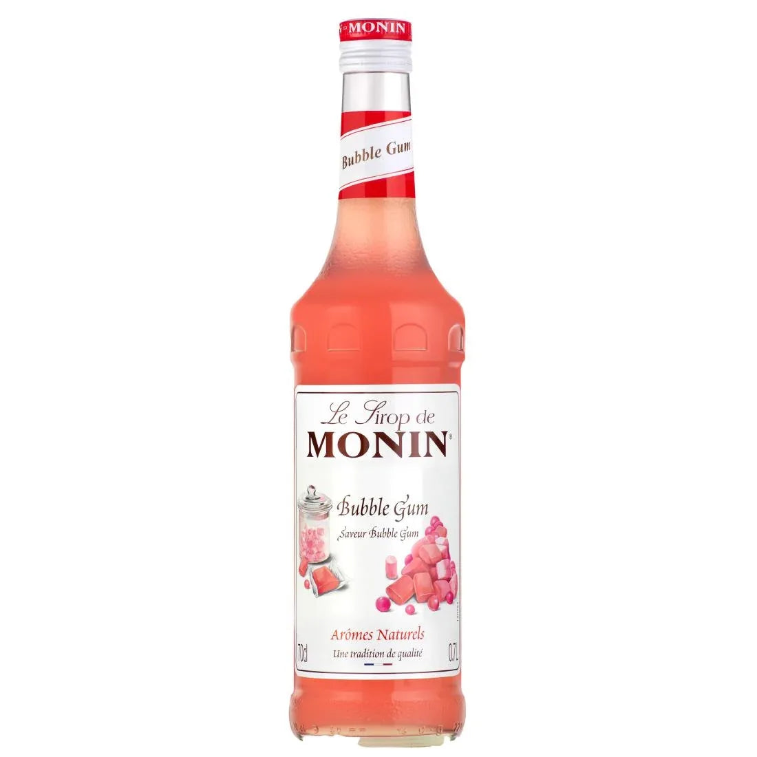 FU442 Monin Premium Bubble Gum Syrup 700ml - JD Catering Equipment Solutions Ltd