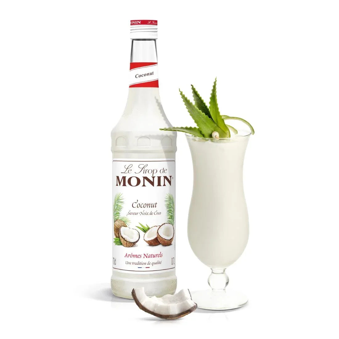 FU444 Monin Premium Coconut Syrup 700ml - JD Catering Equipment Solutions Ltd