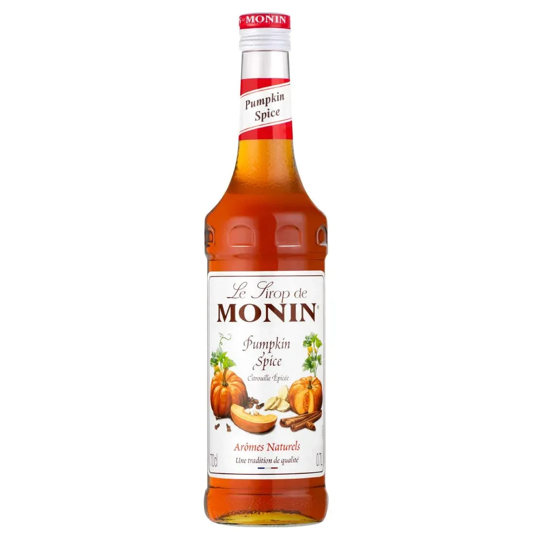 FU446 Monin Premium Pumpkin Spice Syrup 700ml - JD Catering Equipment Solutions Ltd