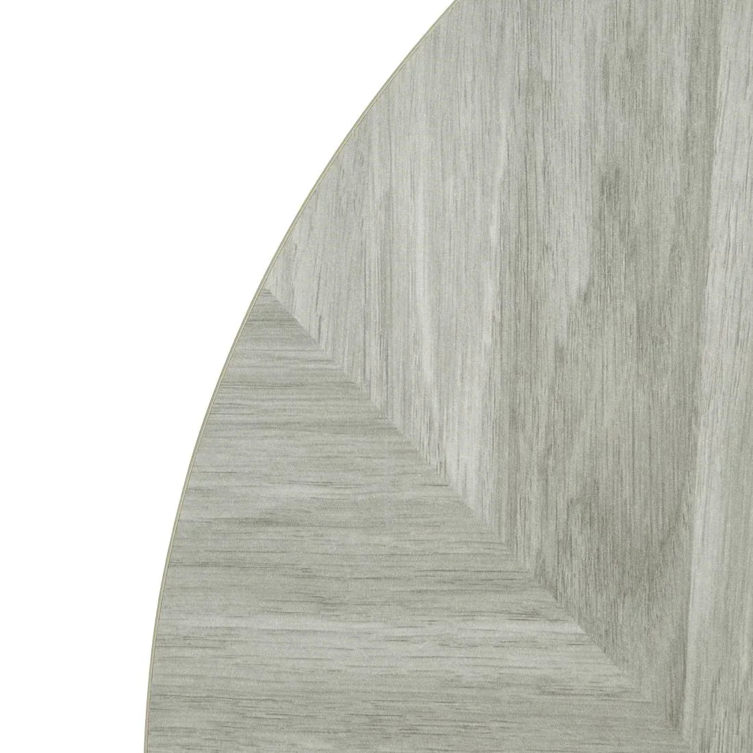 FU511 Bolero Pre-Drilled Round Table Top Chevron Design 600mm - JD Catering Equipment Solutions Ltd