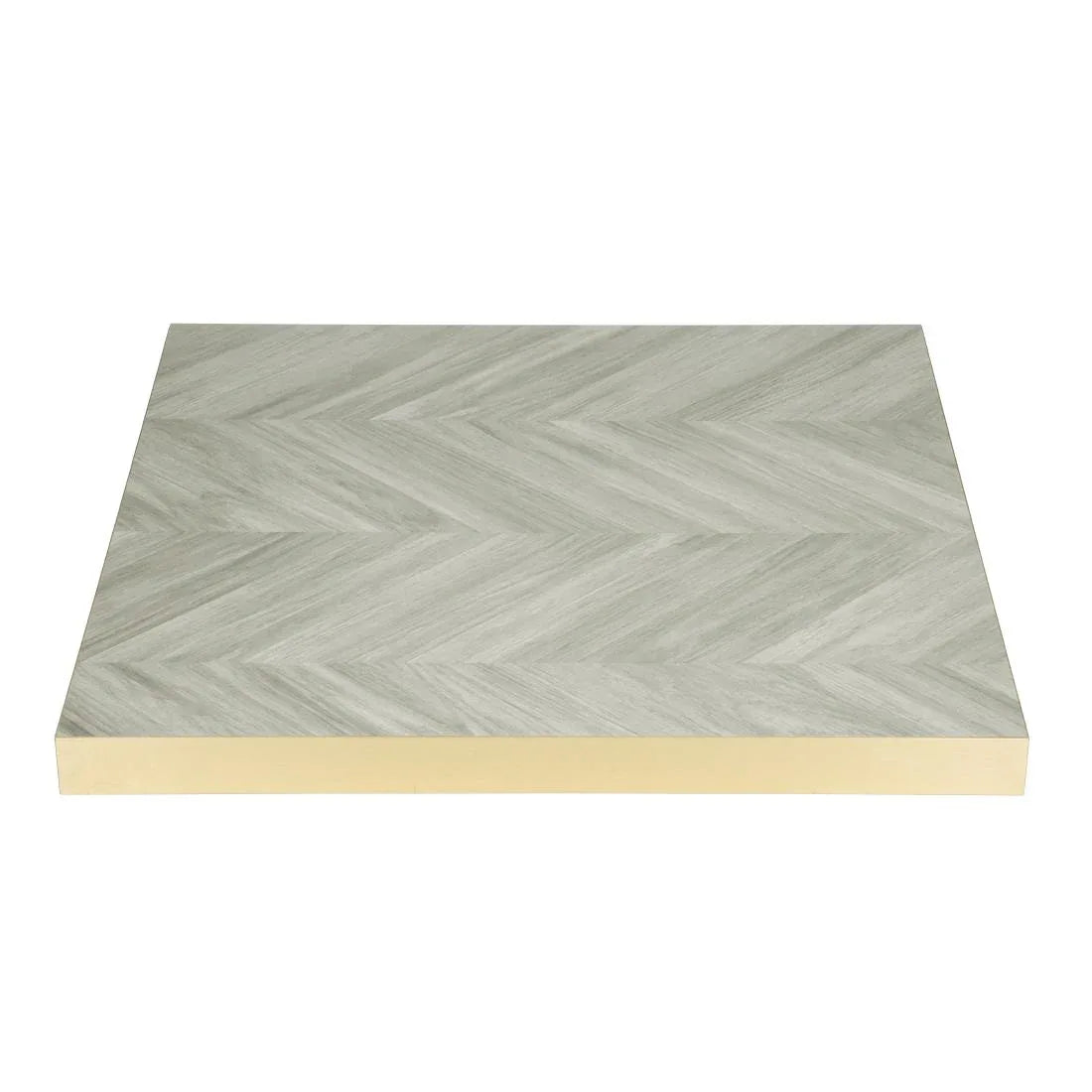 FU512 Bolero Pre-Drilled Table Top Chevron Design 700mm - JD Catering Equipment Solutions Ltd