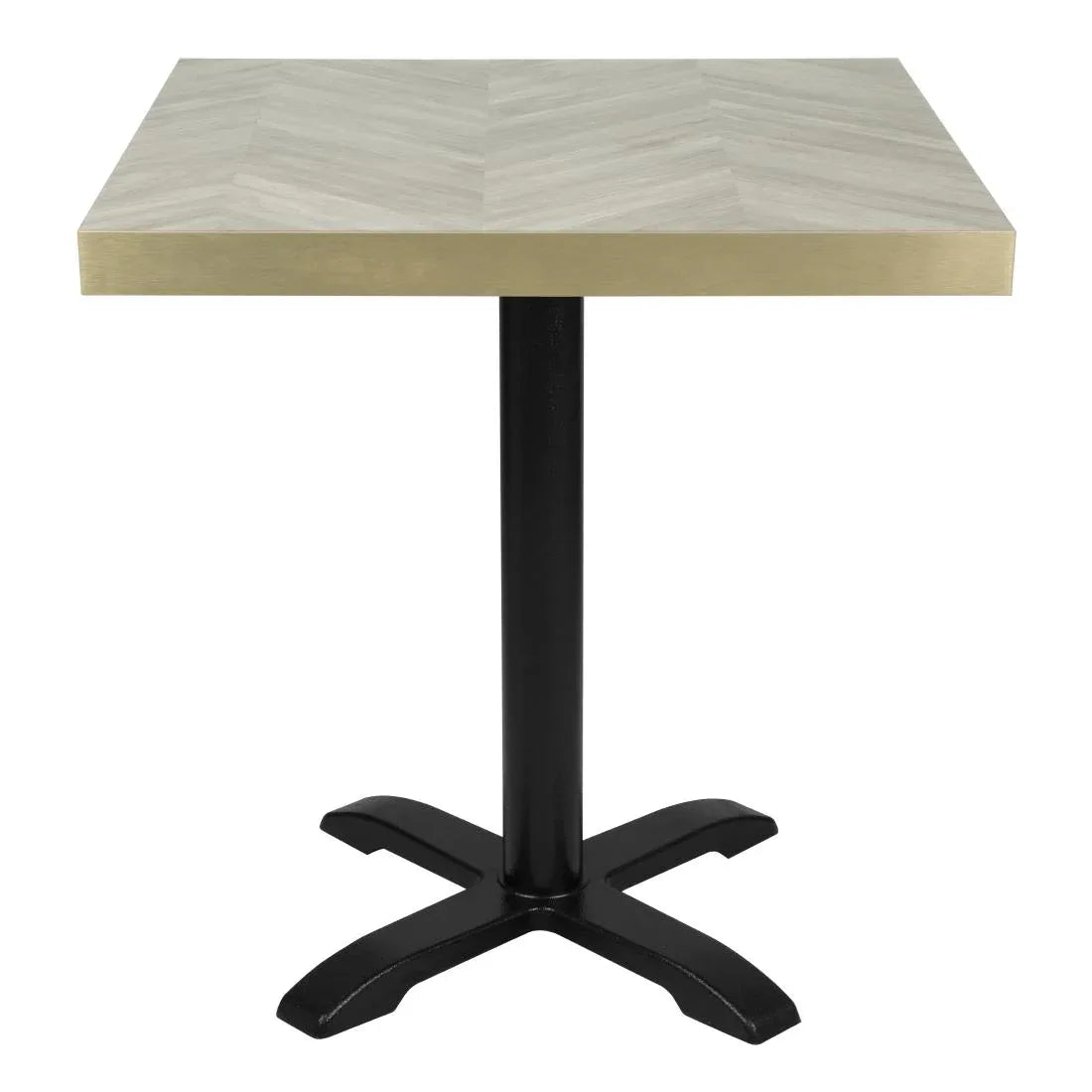 FU512 Bolero Pre-Drilled Table Top Chevron Design 700mm - JD Catering Equipment Solutions Ltd