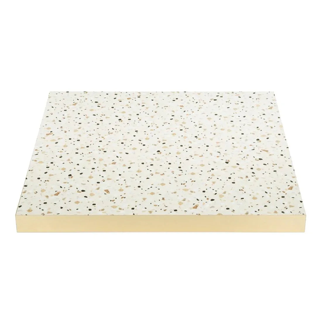 FU519 Bolero Terrazzo Style Square Table Top 700x700mm