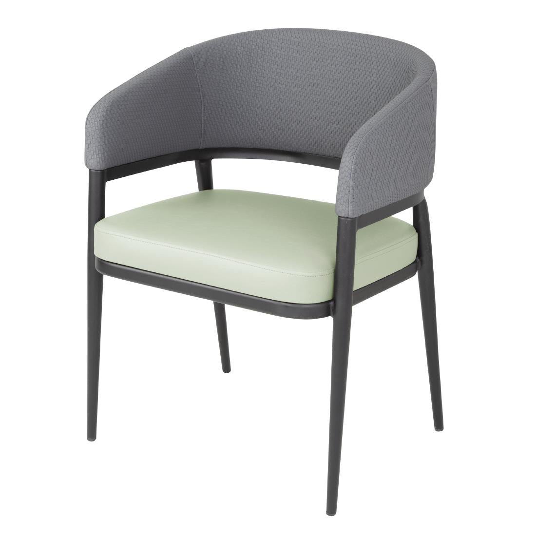 FU520 Bolero Meridian Interior Chairs - Pistachio Grey (Pack of 2)