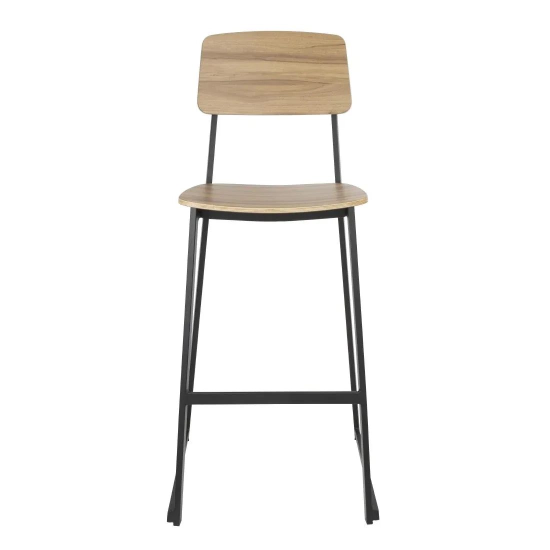 FU525 Bolero Beaufort Wooden Interior High Stools (Pack of 2) - JD Catering Equipment Solutions Ltd