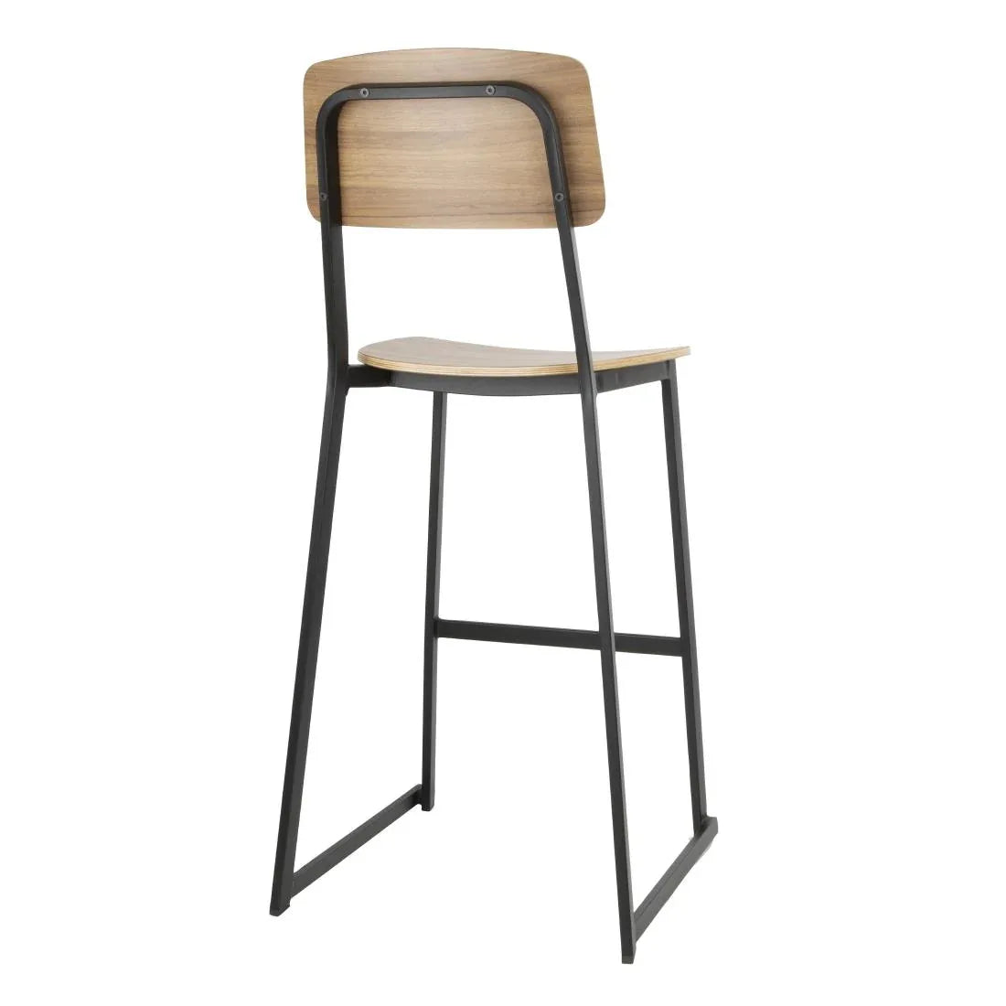 FU525 Bolero Beaufort Wooden Interior High Stools (Pack of 2) - JD Catering Equipment Solutions Ltd