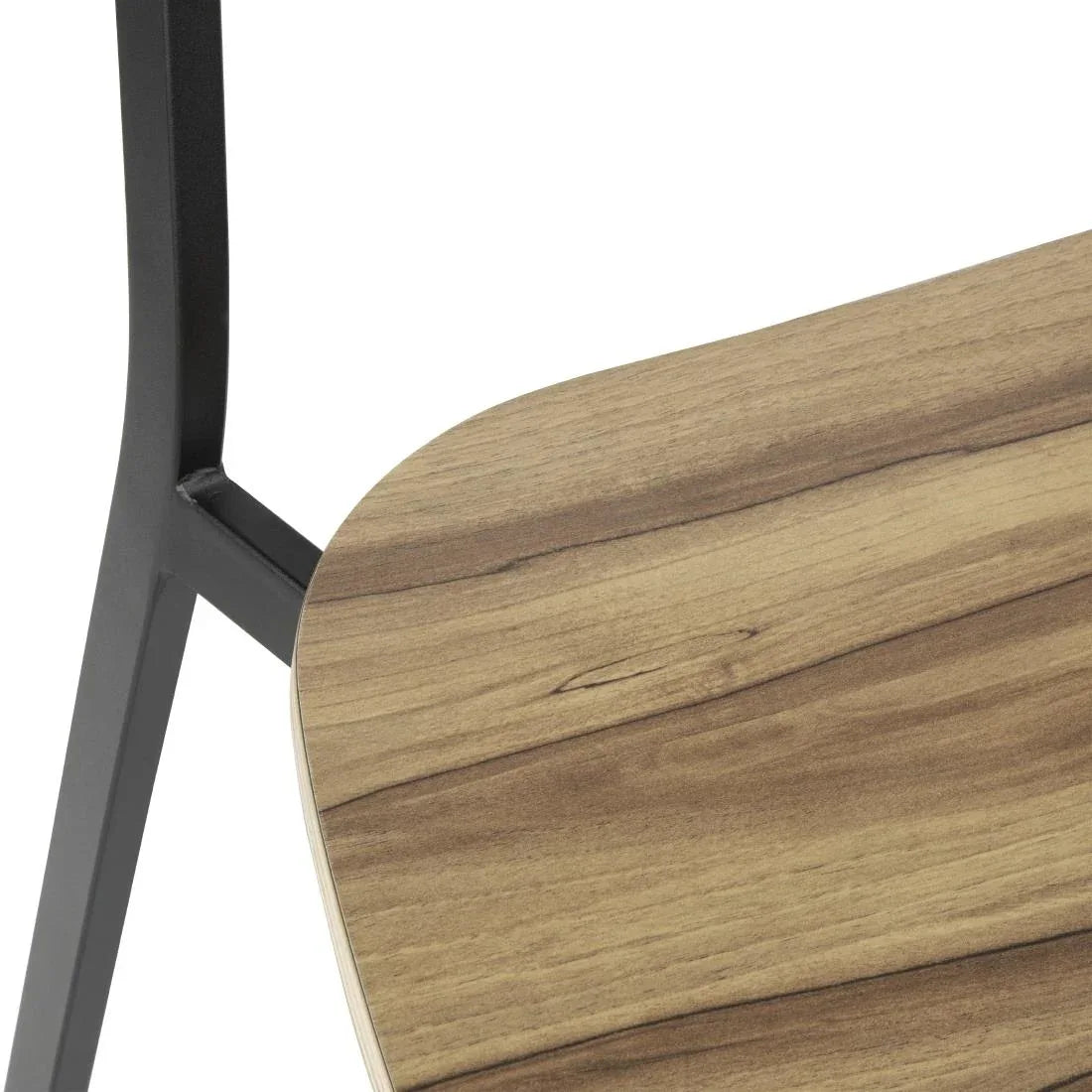 FU525 Bolero Beaufort Wooden Interior High Stools (Pack of 2) - JD Catering Equipment Solutions Ltd