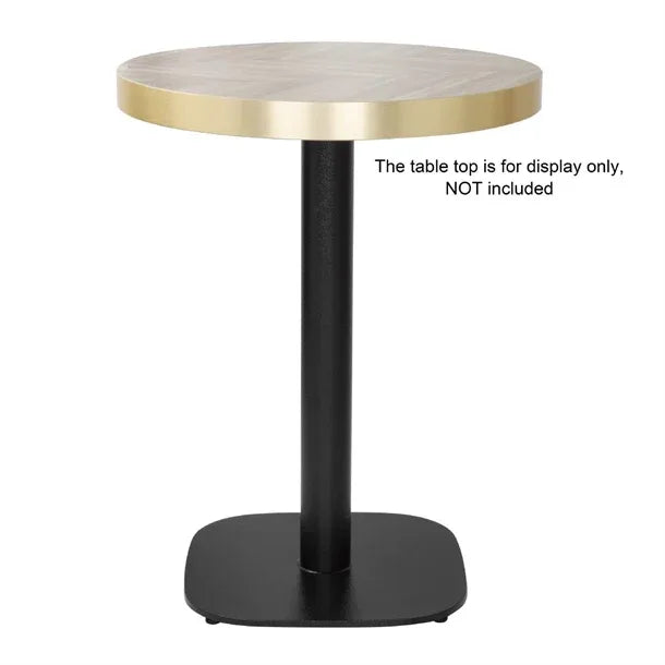 FU546 Bolero Black Cast Iron Table Base 720x420mm