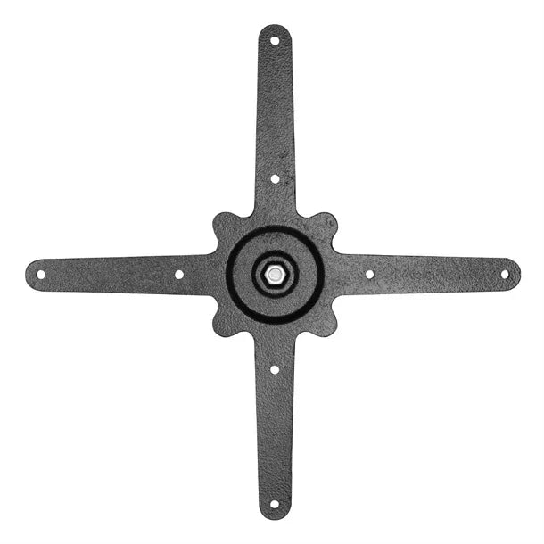 FU547 Bolero Black Cast Iron Table Base 720x600mm